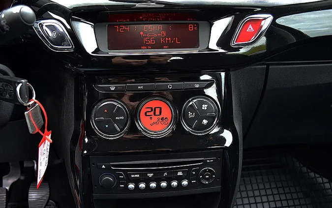 Citroen C3 cena 24500 przebieg: 45000, rok produkcji 2013 z Siedlce małe 154